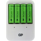 GP Recyko PB420 + 4 kpl AA 2 000 mAh