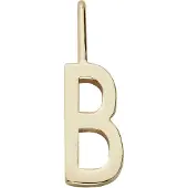 Design Letters Archetype Charm 10 mm Gold A-Z B