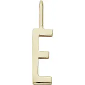 Design Letters Letter For Initial Necklace A-Z (18K Gold-Plated) - Gold - 10 MM
