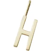Design Letters Letter For Initial Necklace A-Z (18K Gold-Plated) - Gold - 10 MM