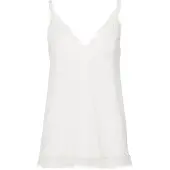 Rosemunde Rwbillie Sl Lace Strap Top - White - 40