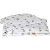 NG Baby Vauvansängyn setti puuvillaa, Dandelion Grey One Size Pojat, Tytöt