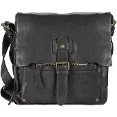 Harold's Submarine Crossbody-laukku Nahka 24 cm Musta