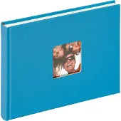 Walther design Fun 22x16 Cm 40 Pages Bookbound Photo Album Sininen
