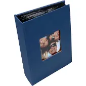 Walther design Minimax slip-in Fun, Sininen, 100 arkkia, 10 x 15, Täydellinen sidonta, Paperi, Musta