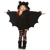 Leg avenue Halloweenin lepakon naamiaisasu lapselle - 7-10 vuotta (122-128 cm)