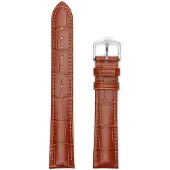 Hirsch Duke hunajanruskea nahkaranneke 010 28 0 75 22mm