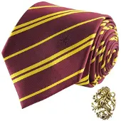Cinereplicas - Gryffindor - Deluxe Tie with metal pin