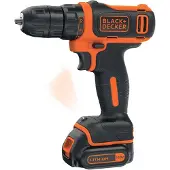 Black & Decker Akkuporakone BLACK+DECKER BDCDD12 10,8 V Li-ion