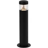 QAZQA Moderni ulkovalaisin musta 40 cm IP44 sis. LED - Roxy
