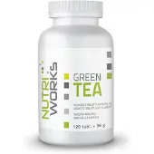 Nutri Works Green Tea 120 tabl. ravintolisä