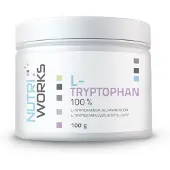 Nutri Works L-Tryptophan 100% 100 g ravintolisä