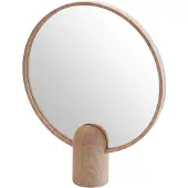 Fritz Hansen Aino mirror Large ruskea tammi