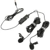 Boya BY-M1DM Double Mosquito Microphone 3,5mm Musta