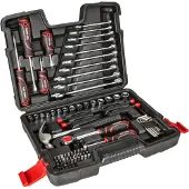 GRUPA TOPEX Työkalusarja 1/4", 3/8" 73-osainen.