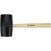 Topex Kumivasara 72 mm/900 g, puukahva