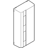 LAURITZ KNUDSEN Actassi mounting box softline 212 module 4xfiber white