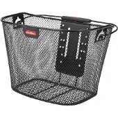 Klickfix Narrow Mesh 16l Basket Musta