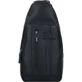 Piquadro Urban Nahka 39 cm Musta