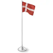 Rosendahl syntymäpäivälippu tanskalainen