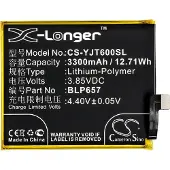 123accu Oneplus 6 akku 3300 mAh