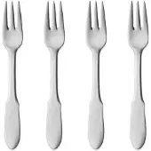 Georg Jensen Mitra matta kakkuhaarukka 4-pakkaus