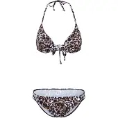 LASCANA Bikini ecru / ruskea / musta