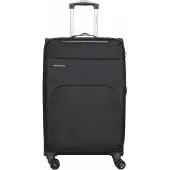 Gabol Zambia Soft Spinner Expandale 78l Trolley Musta