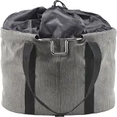 Klickfix Shopper Pro pyörälaukku , harmaa