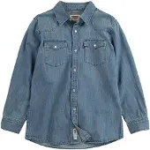 Levi's Barstow Western Shirt - Blue - 140