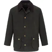Barbour Ashby Wax Jacket - Khaki green - M