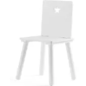 Kids Concept Chair White Star - White - ONE SIZE