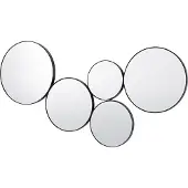 Broste Copenhagen Spejl 'Kunst' - Black - ONE SIZE