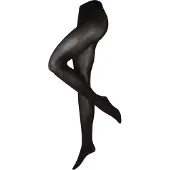SWEDISH STOCKINGS Alice Premium Cashmere Tights - Black - XL