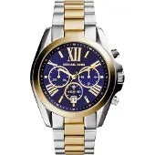 Michael Kors MK5976 Bradshaw Blue Dial Two Tone