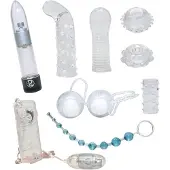 You2Toys Crystal Clear - Seksivälinesetti, pareille, monipuolinen
