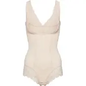 Magic bodyfashion Muotoileva body 'Control Body' beige / valkoinen