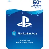 Sony Playstation Network 50 EUR latauskortti