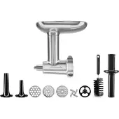 KitchenAid 5KSMMGA, Ruokamylly, Hopea, Alumiini, Ruostumaton teräs, 1,9 cm, 139 mm