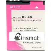 Insmat Li-Ion akku BL-4S, 650 mAh
