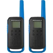 Motorola TALKABOUT T62, Ammattikäytön radiopuhelin (PMR), 16 kanavaa, 12500 MHz, 8000 m, LCD, Micro-USB