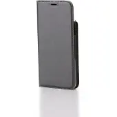 Wave BookCase suojakotelo, iPhone 8, metallimusta
