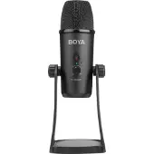 Boya BY-PM700, USB, kondensaattori -mikrofoni, musta