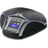 Konftel 55Wx, IP-neuvottelupuhelin, Keskikokoinen huone, 30 m², Painikkeet, Kosketus, Musta, LCD (910101082)