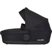Easywalker Charley Carrycot Night Black One Size vaunut Pojat, Tytöt