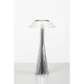 Kartell Pöytävalaisin , Space, Harmaa, Olohuone, Muovi, Design