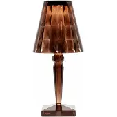 Kartell Pöytävalaisin , Big Battery, Ruskea / ruoste, Olohuone, Muovi, Design