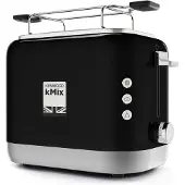 Kenwood Leivänpaahdin kMix - - TCX751BK - 2 slotta - Patonkitoiminto ja sulatustoiminto - Musta
