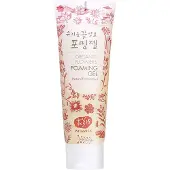 Whamisa Organic Flowers Foaming Gel - Hell varainen 4,5 pH:n syv puhdistusaine kaikille ihotyypeille. Luomu Vegaaninen (150ml/5.0 fl. oz) Koreala