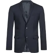 Calvin Klein Stretch Wool Slim Suit Blazer - Navy - 44